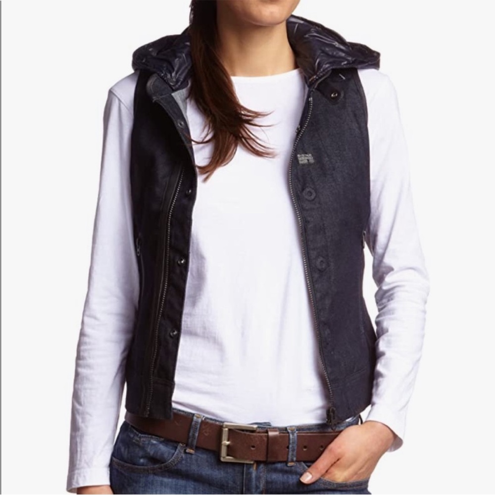 G-Star Women’s Denim Vest Size S